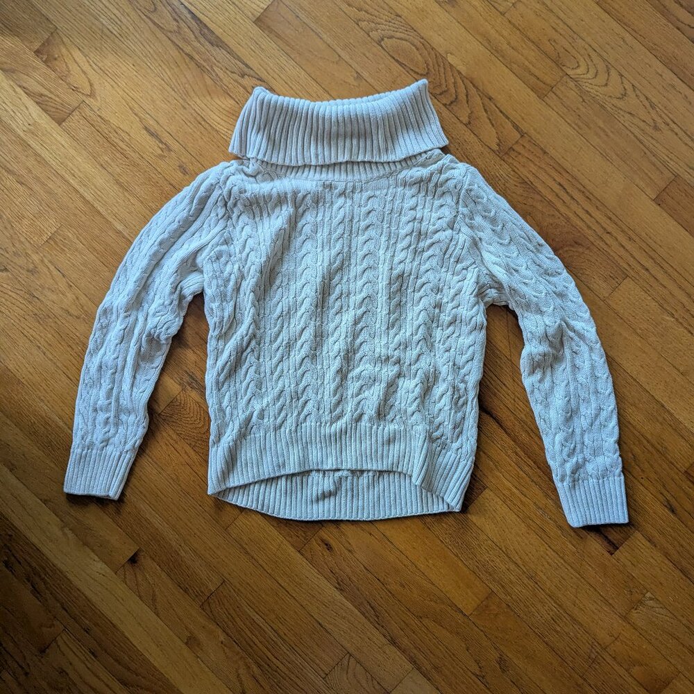 LAST CHANCE Cozy Cream Cowl Sweater